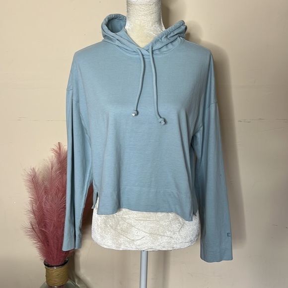 Everlane • retro jersey pullover hoodie - Picture 3 of 10